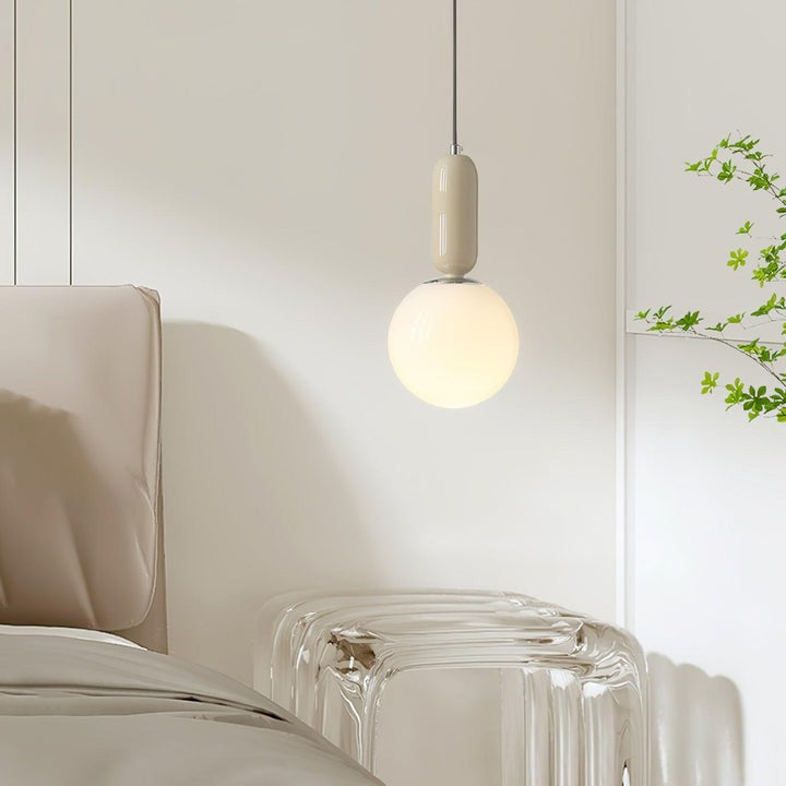 Adjustable Glass Globe Pendant Light for Modern Interiors