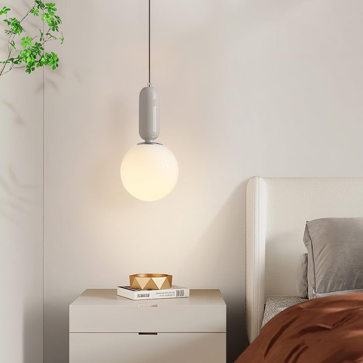 Adjustable Glass Globe Pendant Light for Modern Interiors
