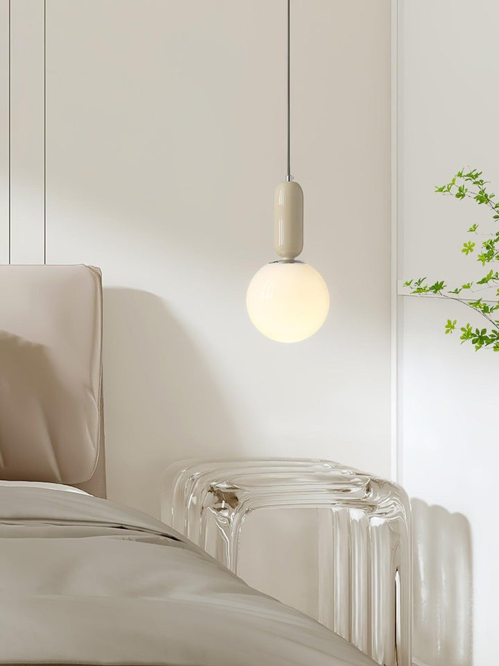 Adjustable Glass Globe Pendant Light for Modern Interiors