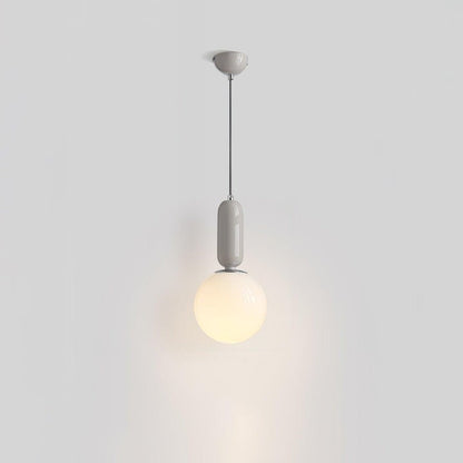 Adjustable Glass Globe Pendant Light for Modern Interiors