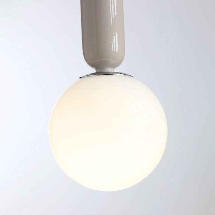 Adjustable Glass Globe Pendant Light for Modern Interiors