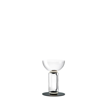 Adjustable Hand-Blown Glass LED Floor Lamp