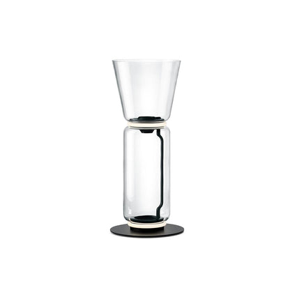 Adjustable Hand-Blown Glass LED Floor Lamp