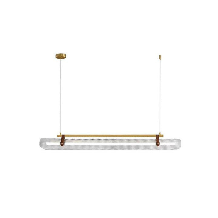 Adjustable LED Acrylic Linear Chandelier Pendant Light
