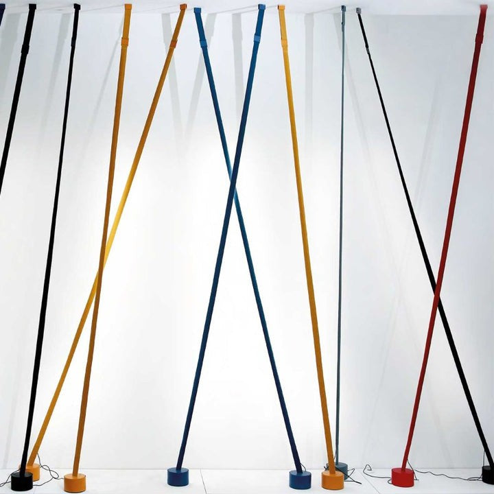Adjustable LED Floor Lamp with Flexible Light Strip