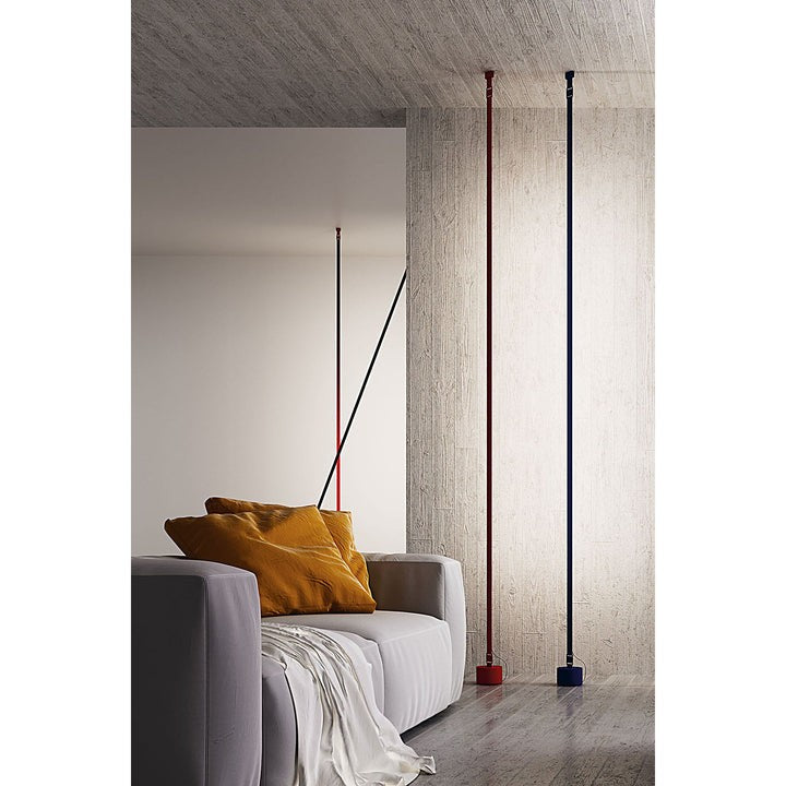 Adjustable LED Floor Lamp with Flexible Light Strip