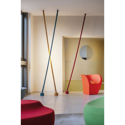 Adjustable LED Floor Lamp with Flexible Light Strip