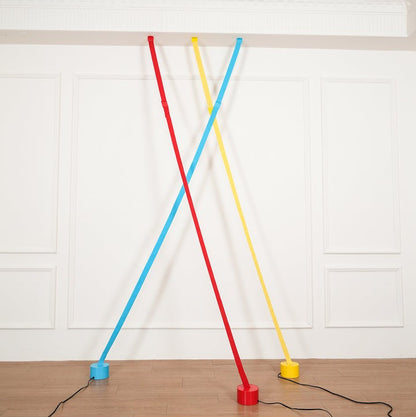 Adjustable LED Floor Lamp with Flexible Light Strip