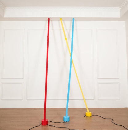 Adjustable LED Floor Lamp with Flexible Light Strip
