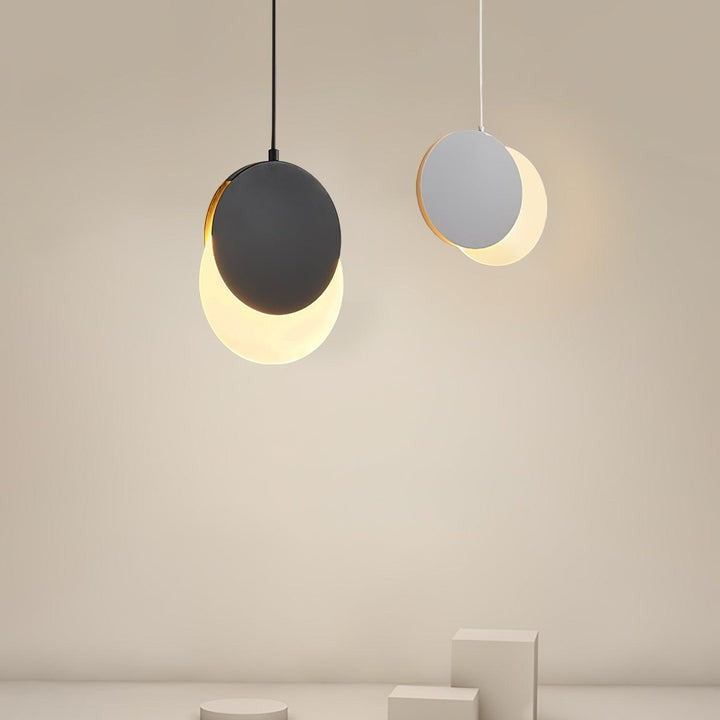 Adjustable Lunar Eclipse LED Pendant Lamp