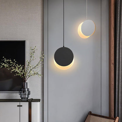 Adjustable Lunar Eclipse LED Pendant Lamp