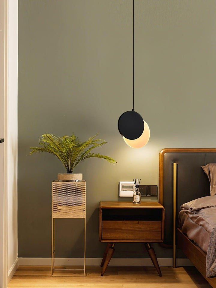 Adjustable Lunar Eclipse LED Pendant Lamp
