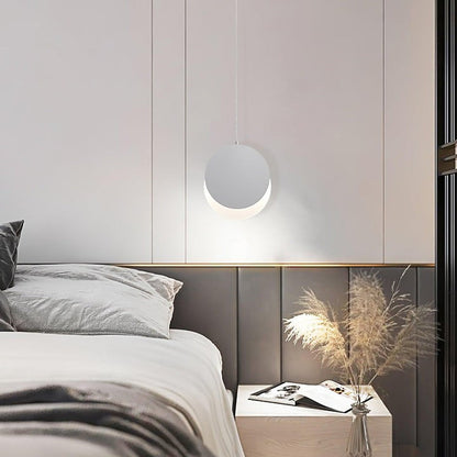 Adjustable Lunar Eclipse LED Pendant Lamp