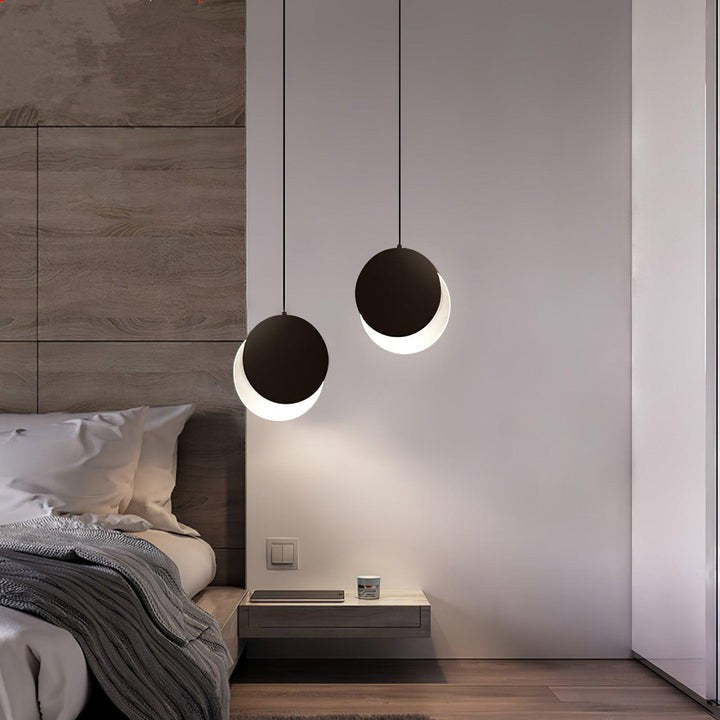 Adjustable Lunar Eclipse LED Pendant Lamp