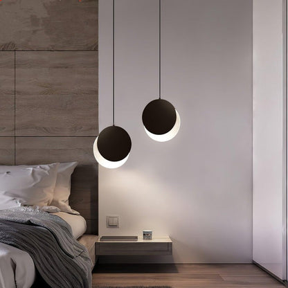 Adjustable Lunar Eclipse LED Pendant Lamp