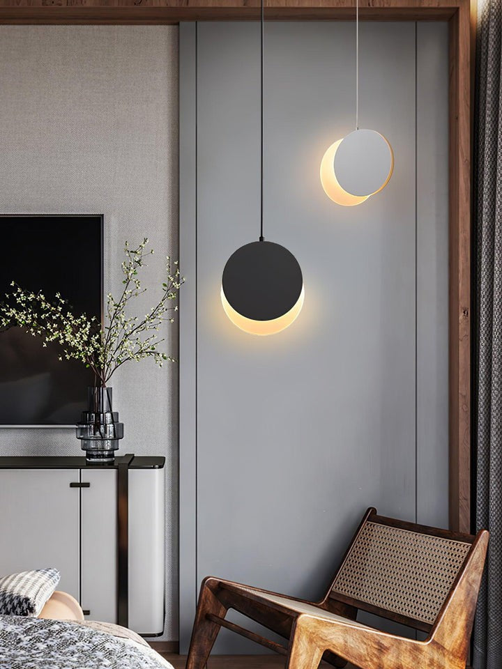Adjustable Lunar Eclipse LED Pendant Lamp