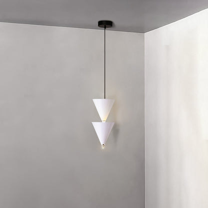 Adjustable Multi-Head LED Cone Pendant Light
