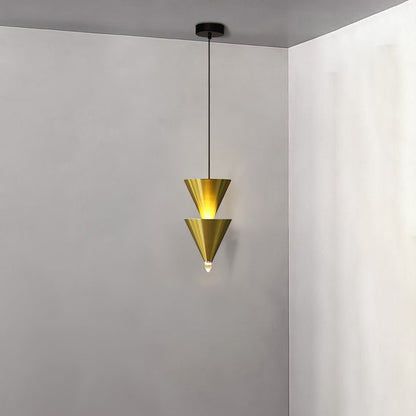 Adjustable Multi-Head LED Cone Pendant Light