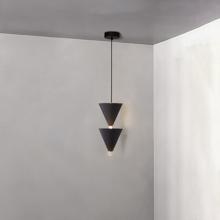 Adjustable Multi-Head LED Cone Pendant Light