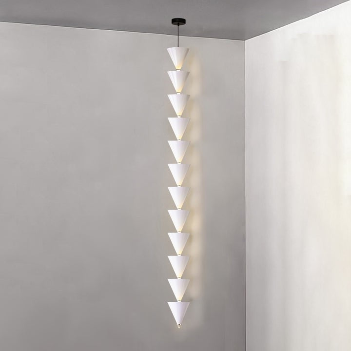 Adjustable Multi-Head LED Cone Pendant Light