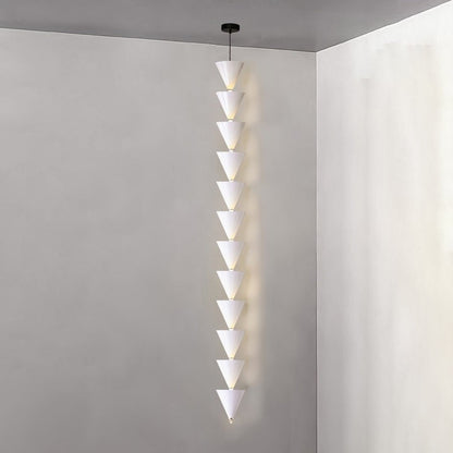 Adjustable Multi-Head LED Cone Pendant Light