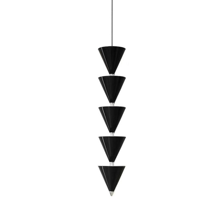 Adjustable Multi-Head LED Cone Pendant Light