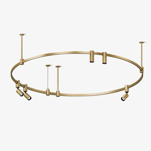 Adjustable Round LED Ceiling Chandelier