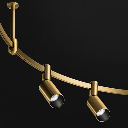 Adjustable Round LED Ceiling Chandelier
