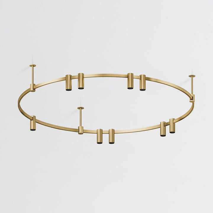 Adjustable Round LED Ceiling Chandelier