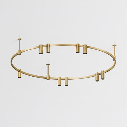 Adjustable Round LED Ceiling Chandelier