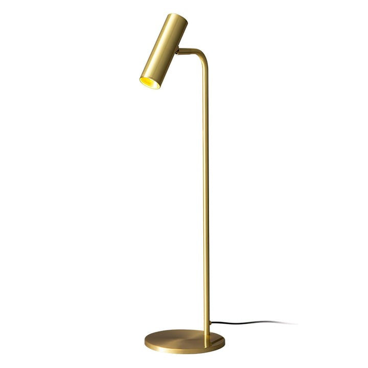 Adjustable Satin Brass LED Table Lamp