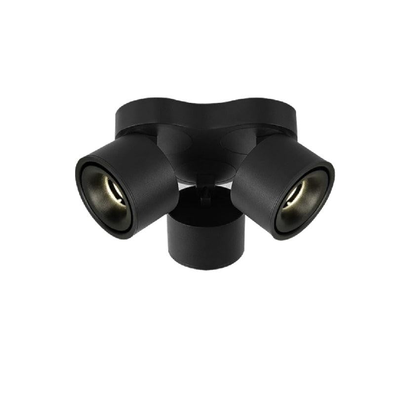 Adjustable Triple-Head Rotating LED Ceiling Spotlight