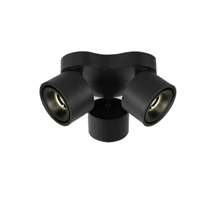 Adjustable Triple-Head Rotating LED Ceiling Spotlight