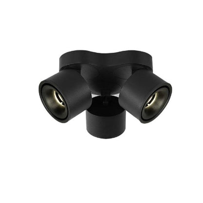 Adjustable Triple-Head Rotating LED Ceiling Spotlight