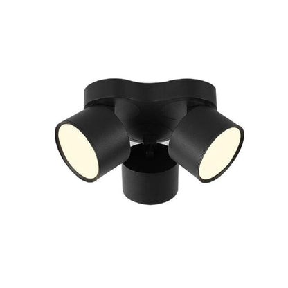 Adjustable Triple-Head Rotating LED Ceiling Spotlight