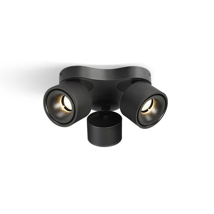 Adjustable Triple-Head Rotating LED Ceiling Spotlight
