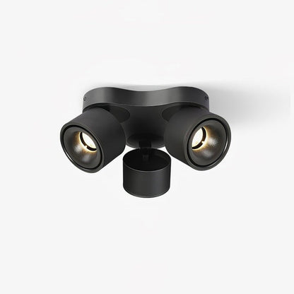 Adjustable Triple-Head Rotating LED Ceiling Spotlight