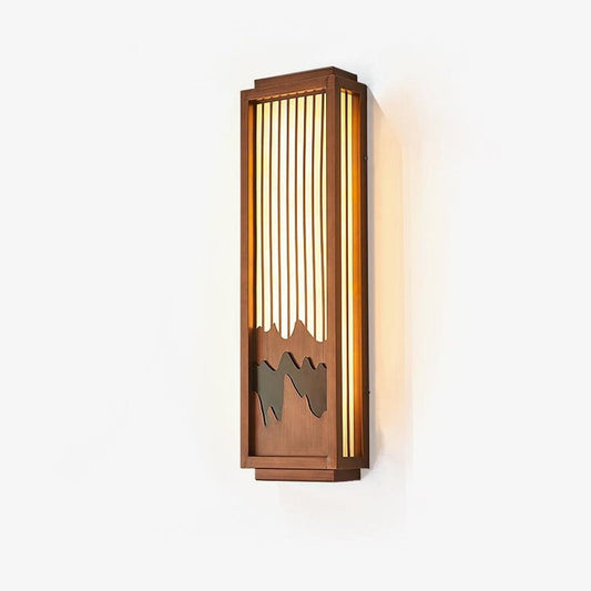 Alabaster LED Outdoor Wall Sconce – IP65 Weatherproof
