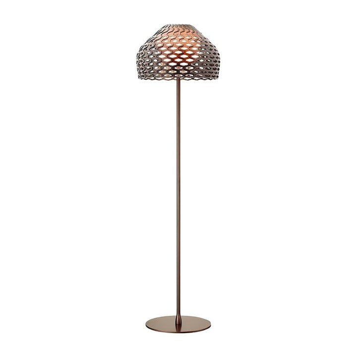 Armadillo-Inspired LED Floor Lamp for Modern Spaces