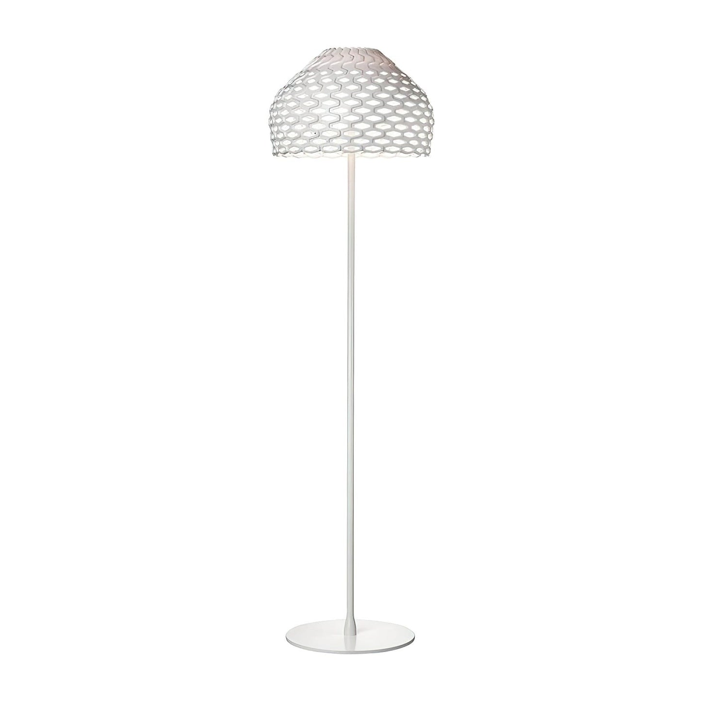 Armadillo-Inspired LED Floor Lamp for Modern Spaces