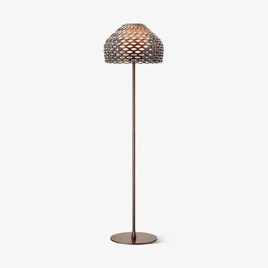 Armadillo-Inspired LED Floor Lamp for Modern Spaces