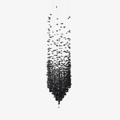 Artistic Charcoal Letter Chandeliers Collection S–Z