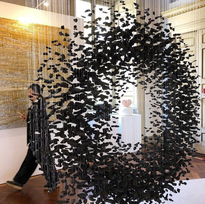 Artistic Charcoal Letter Chandeliers Collection S–Z