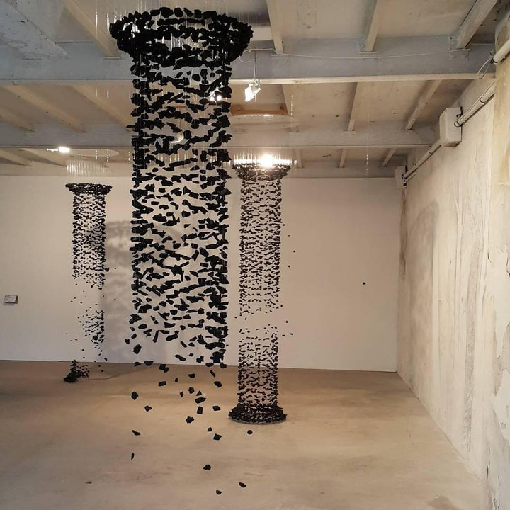 Artistic Charcoal Letter Chandeliers Collection S–Z