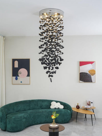 Artistic Charcoal Letter Chandeliers Collection S–Z
