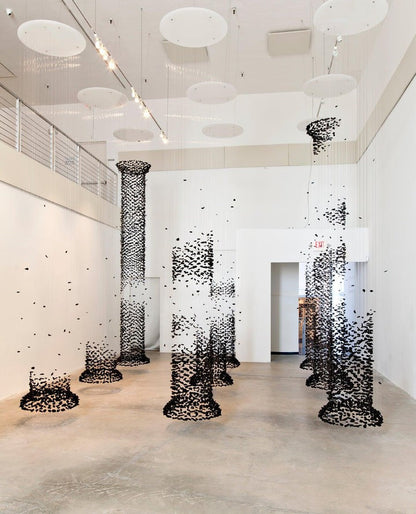 Artistic Charcoal Letter Chandeliers Collection S–Z