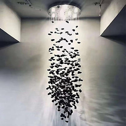 Artistic Charcoal Letter Chandeliers Collection S–Z