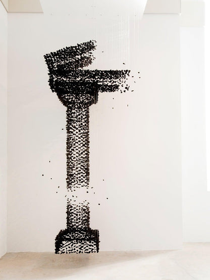 Artistic Charcoal Letter Chandeliers Collection S–Z