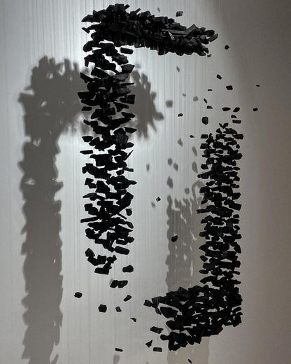 Artistic Charcoal Letter Chandeliers Collection S–Z