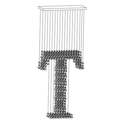 Artistic Charcoal Letter Chandeliers Collection S–Z